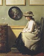 Sir William Orpen The Mirror Spain oil painting artist
